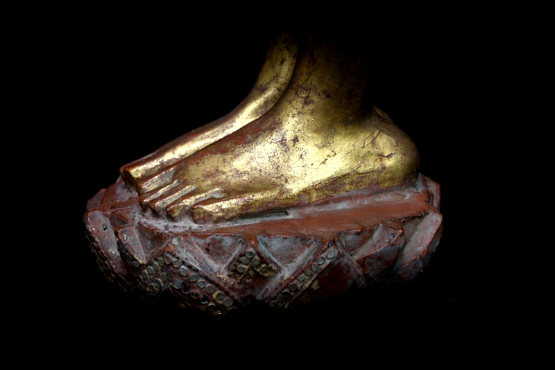 Extremely Rare Eary 19C Mandalay Burmese Buddha #A025